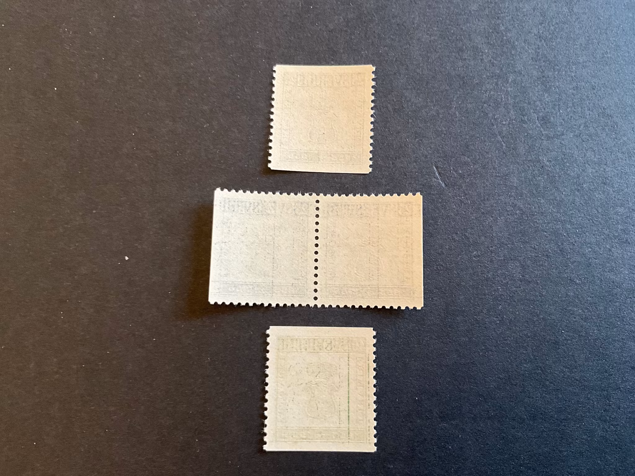 Svenska frimärket 100 år facit 467-468 postfrisk serie