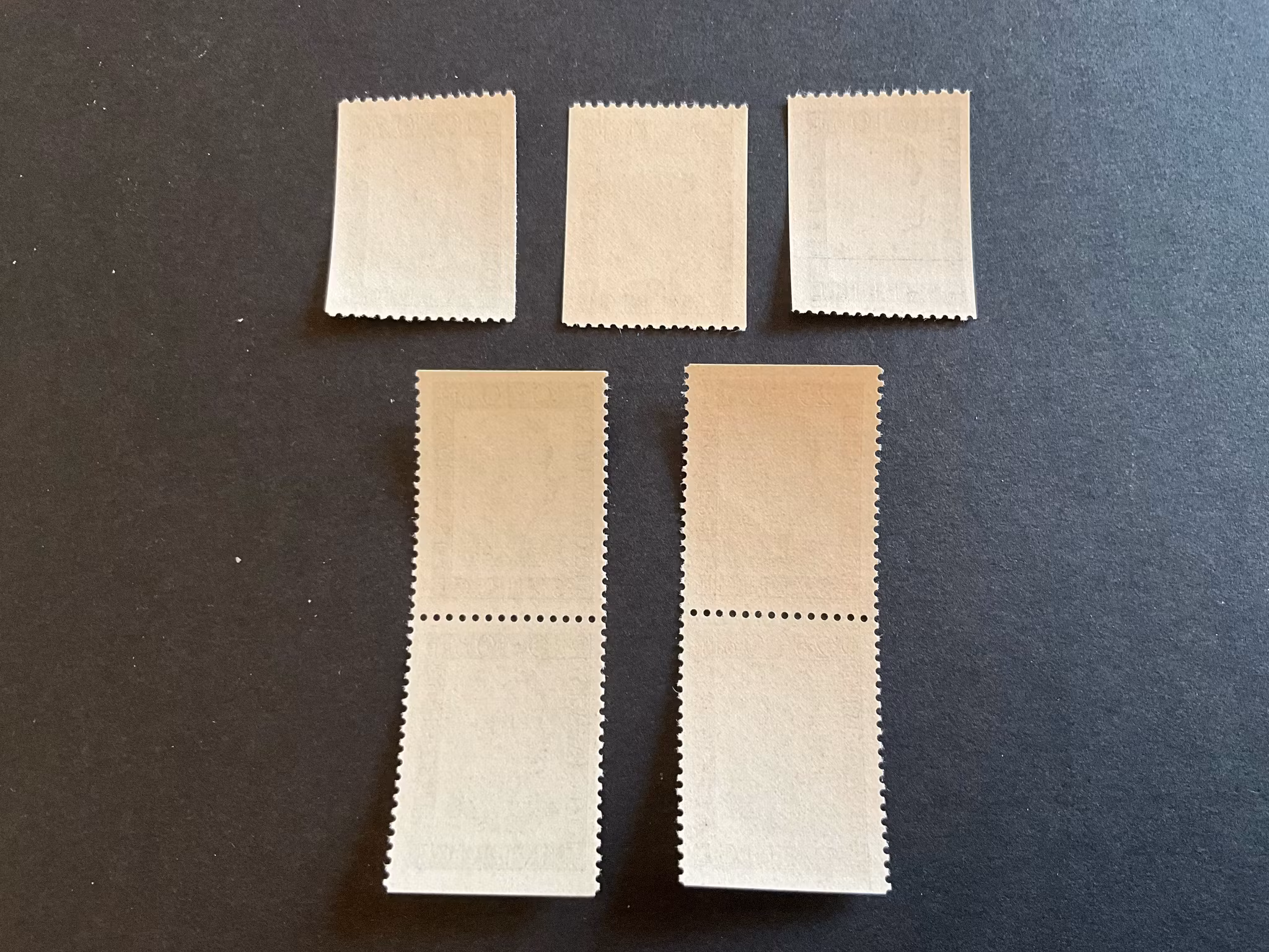 Gustaf VI Adolf 70 år facit 442-444 postfrisk serie