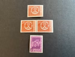 Världsflyktingåret 1959-1960 facit 511-512 postfrisk serie