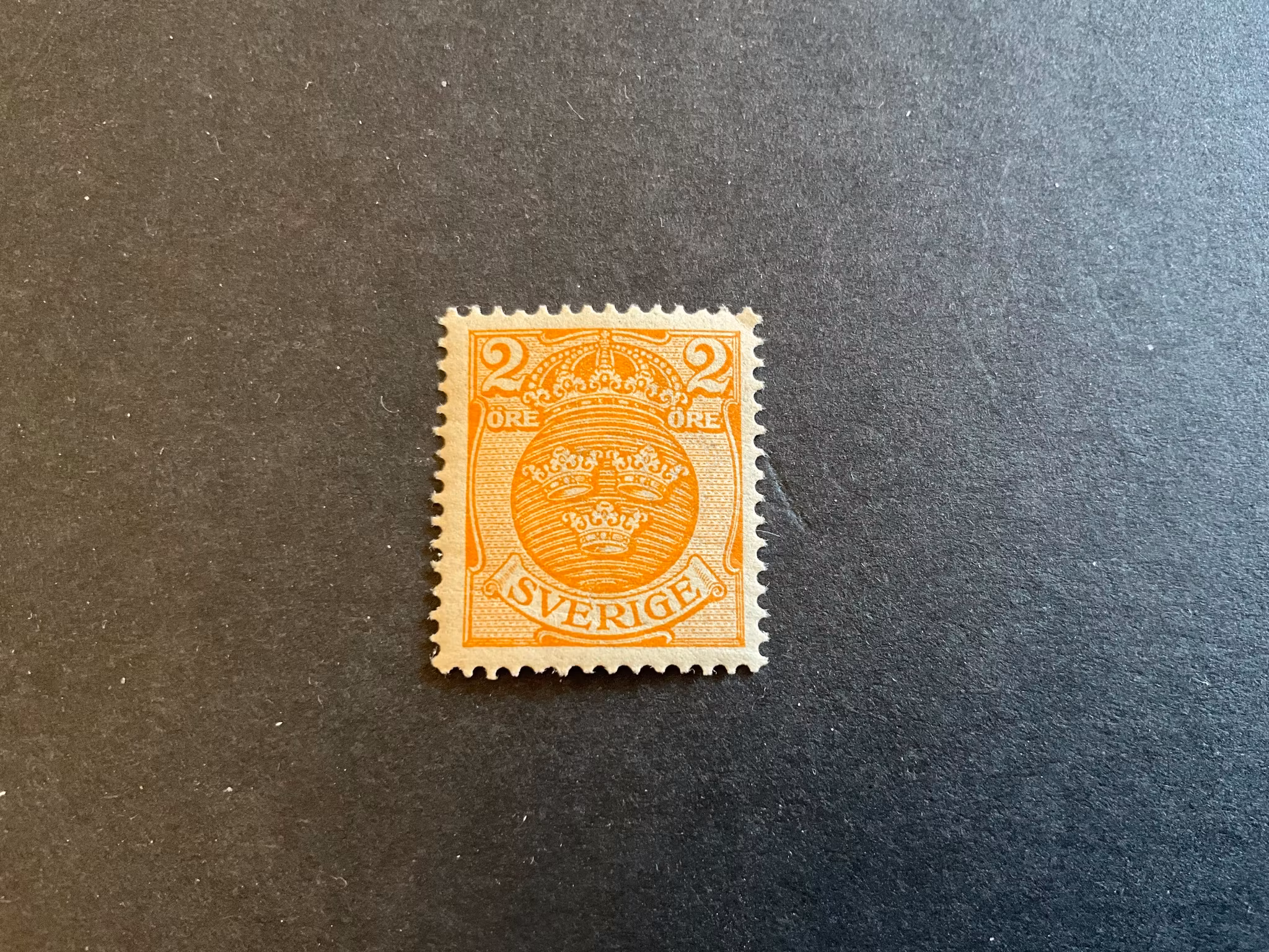 Lilla riksvapnet facit 69 Postfriskt märke