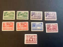 Riksdagen 500 år facit 240-245 postfrisk serie