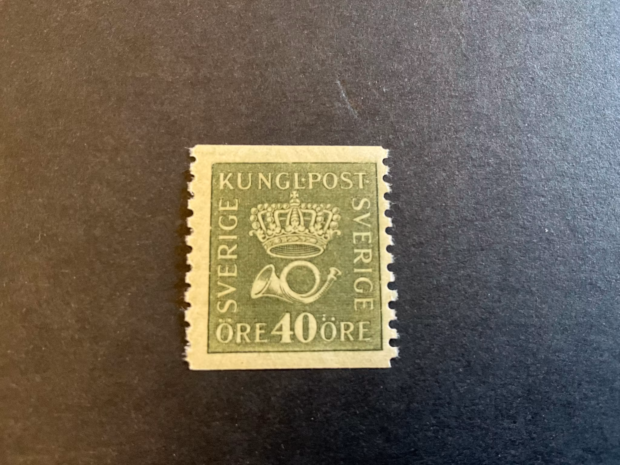 Postemblem facit 159 postfriskt mårke, prissat enligt billigaste nyans