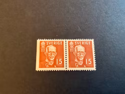 Gustaf V 80 år facit 267 BC postfriskt par