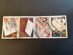 Massa och papper facit 1636-1639 stämplat block