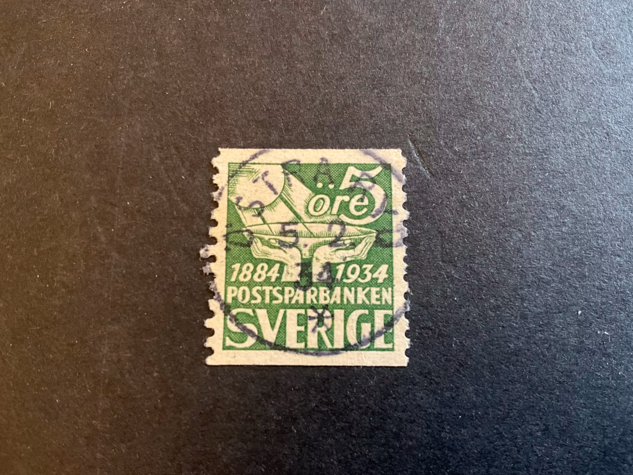 Postsparbanken facit 239 A lyxstämplat ÖSTRA RYD