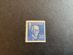Gustaf V 80 år facit 268 postfriskt märke