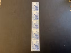 Götstålet facit 495 A postfriskt 5-strip