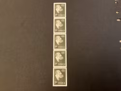 Fröding facit 516 postf4iskt 5-strip