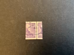 Gustaf V facit 273 felperforerat par stämplat