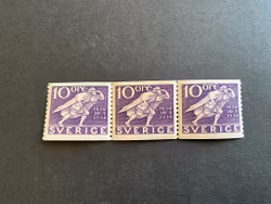 Postverket facit 247 A postfriskt 3-strip