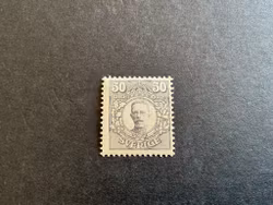 Gustaf V i medaljong facit 91 postfriskt märke