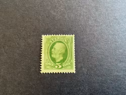 Oscar II facit 52 postfriskt märke