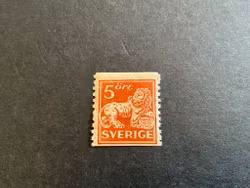 Stående lejon facit 142 A postfriskt märke