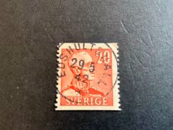 Gustaf V facit 276 A praktstämplat EDSHULTSHALL
