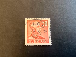 Gustaf V facit 276 B1 praktstämplat FLODA