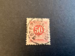 Ringtyp T 13 facit 36 stämplat märke