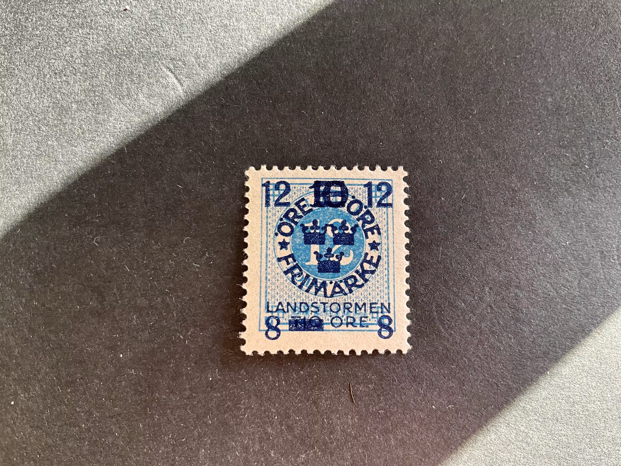 Landstormen III facit 131 cc postfriskt märke