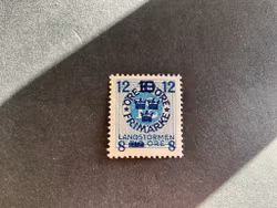 Landstormen III facit 131 cc postfriskt märke
