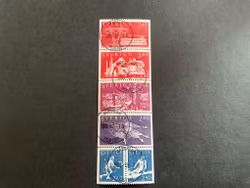 Sverige i världen facit 1177-1182 stämplat block