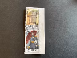 Kulturutbyte Sverige-Frankrike facit 1838 SX stämplat par