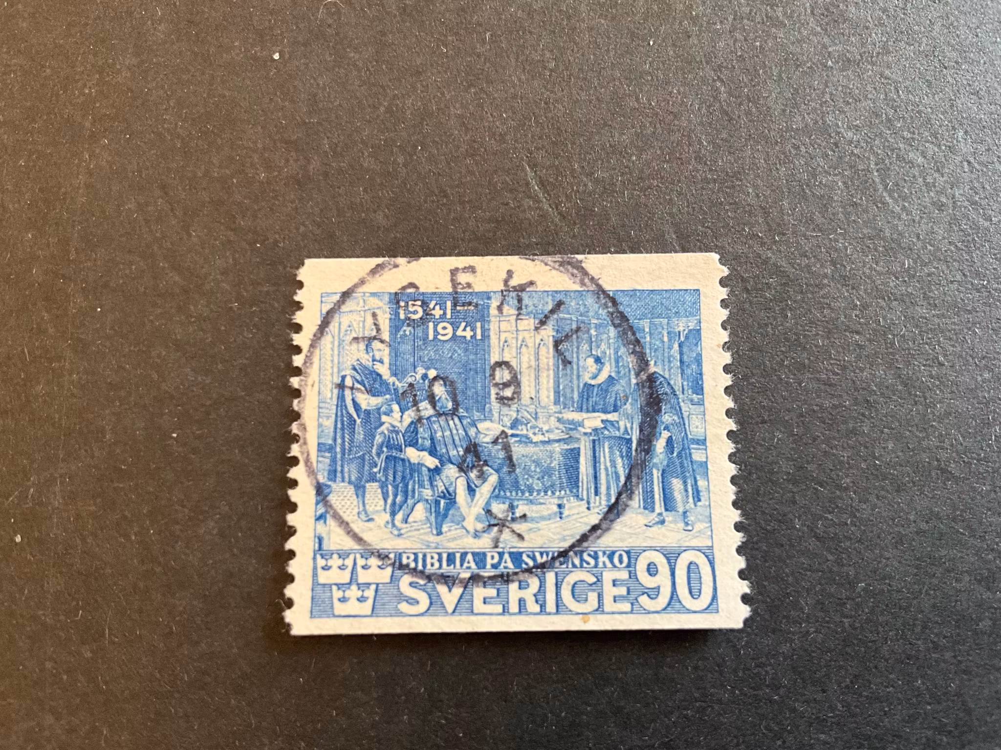 Bibeln facit 329 praktstämplat LYSEKIL
