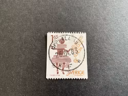 Europa XII facit 1254 praktstämplat UPPSALA 15