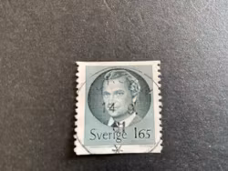 Carl XVI Gustaf typ II facit 1166 lyxstämplat LAGAN