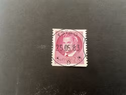 Carl XVI Gustaf typ II facit 1257 lyxstämplat YSTAD