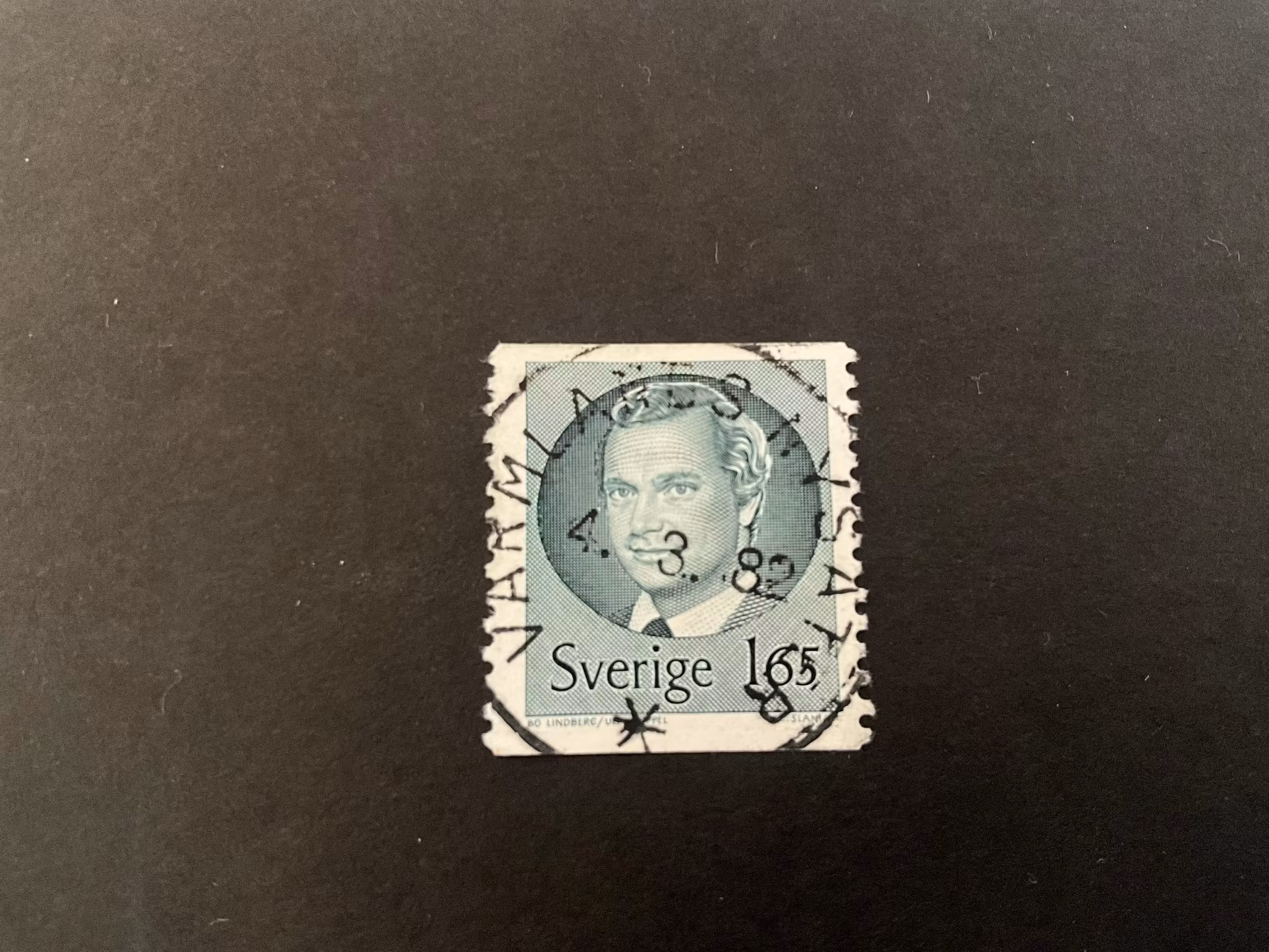 Carl XVI Gustaf typ II facit 1166 praktstämplat VÄRMLANDS NYSÄTER
