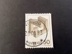 Omöjliga figurer facit 1200 praktstämplat VIRSBO