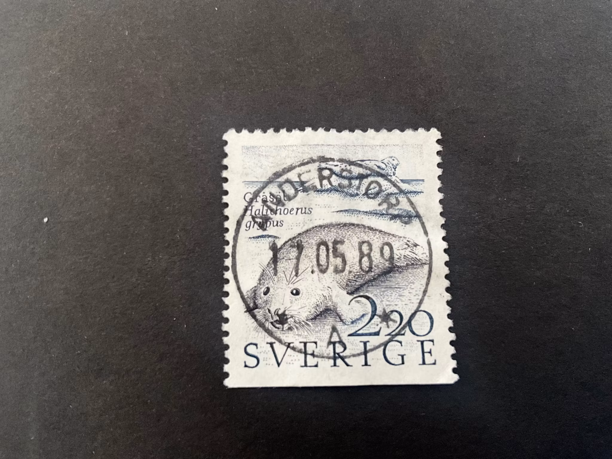 Kusthavet facit 1497 lyxstämplat ANDERSTORP