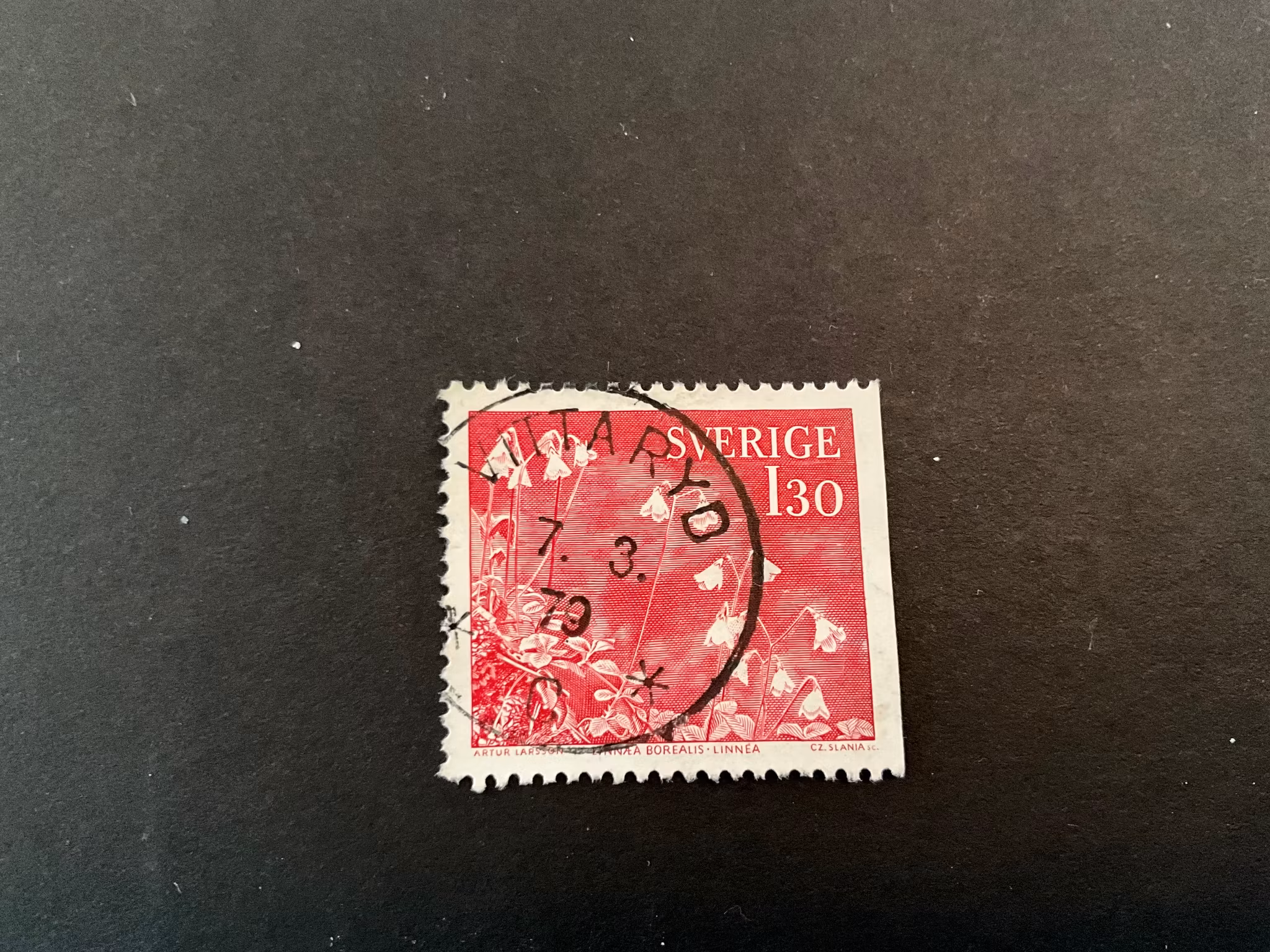 Linnés resor facit 1042 praktstämplat VITYARYD
