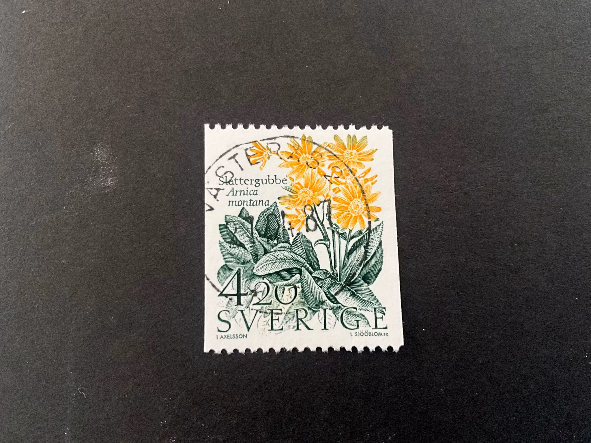 Äng och hage facit 1443 praktstämplat VÄSTERÅS 2