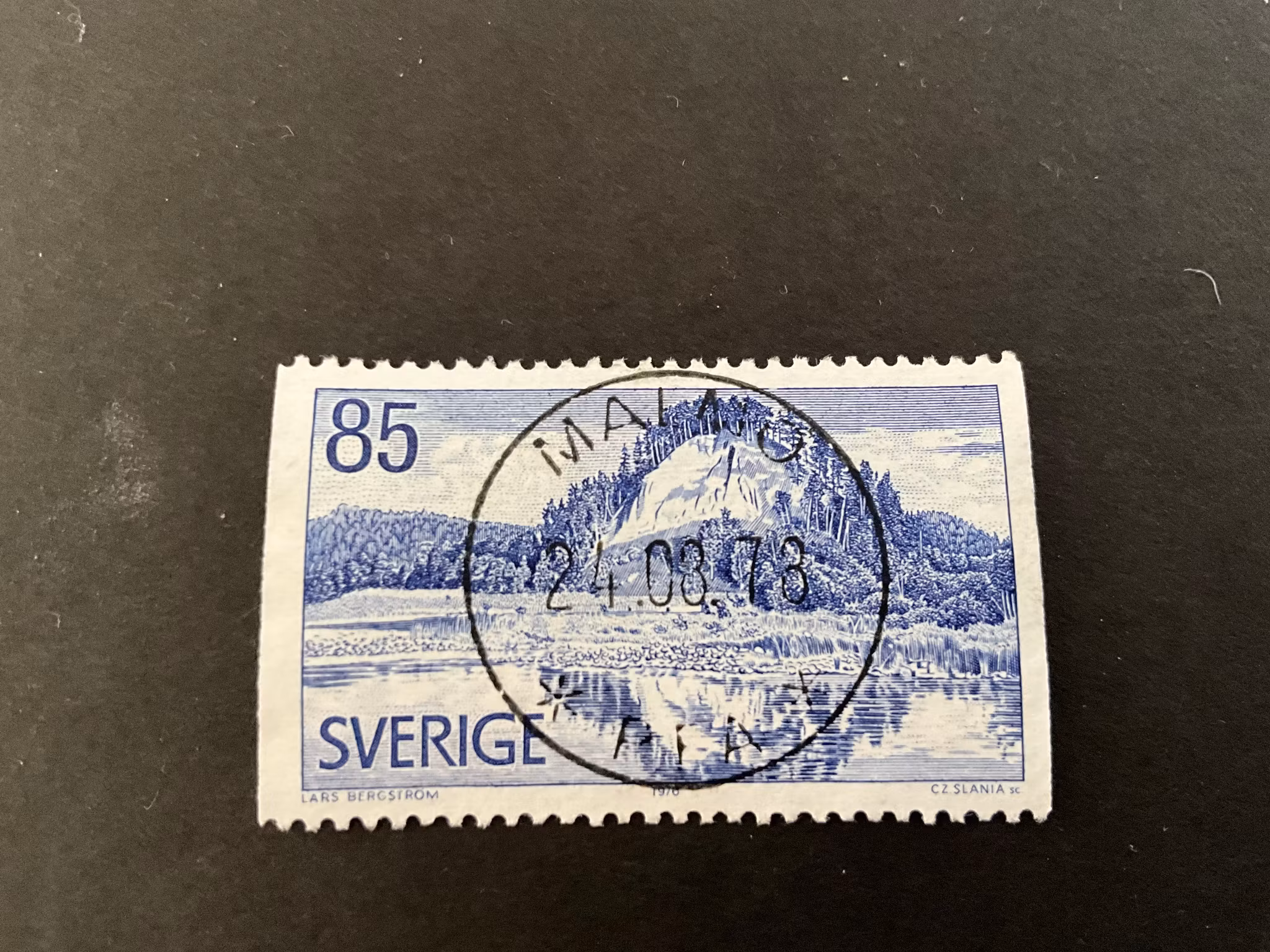 Ångermanland facit 965 lyxstämplat MALMÖ