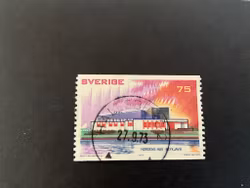 Nirden III facit 825 praktstämplat HALLSBERG 2