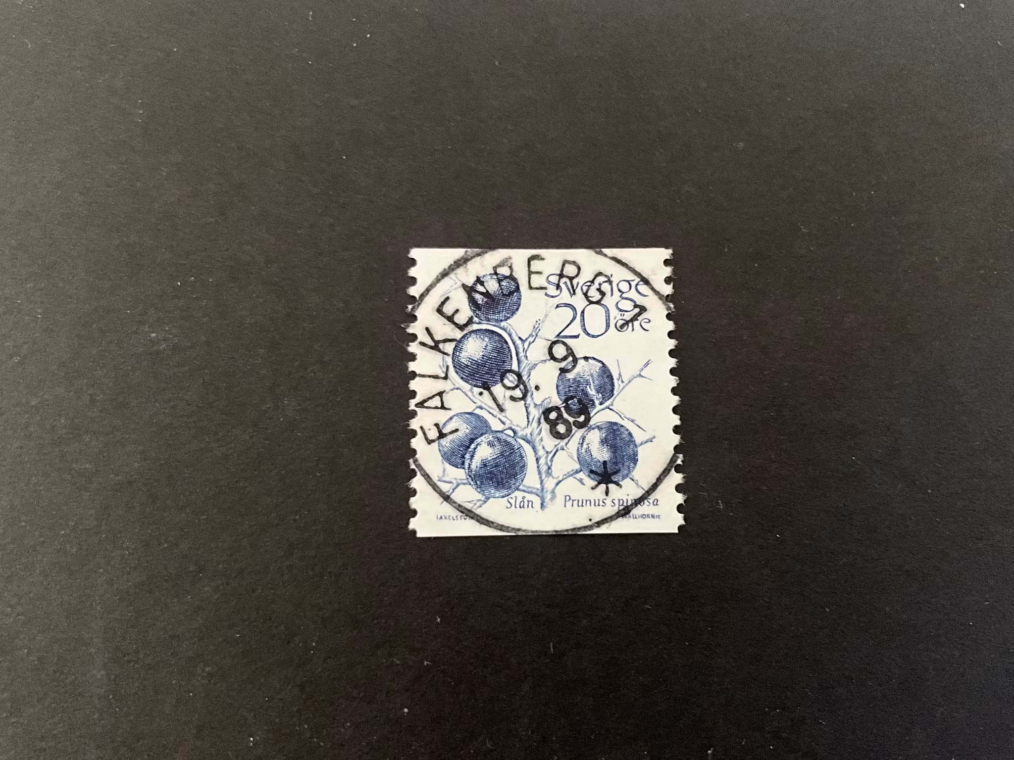 Frukter facit 1244 praktstämplat FALKENBERG 1