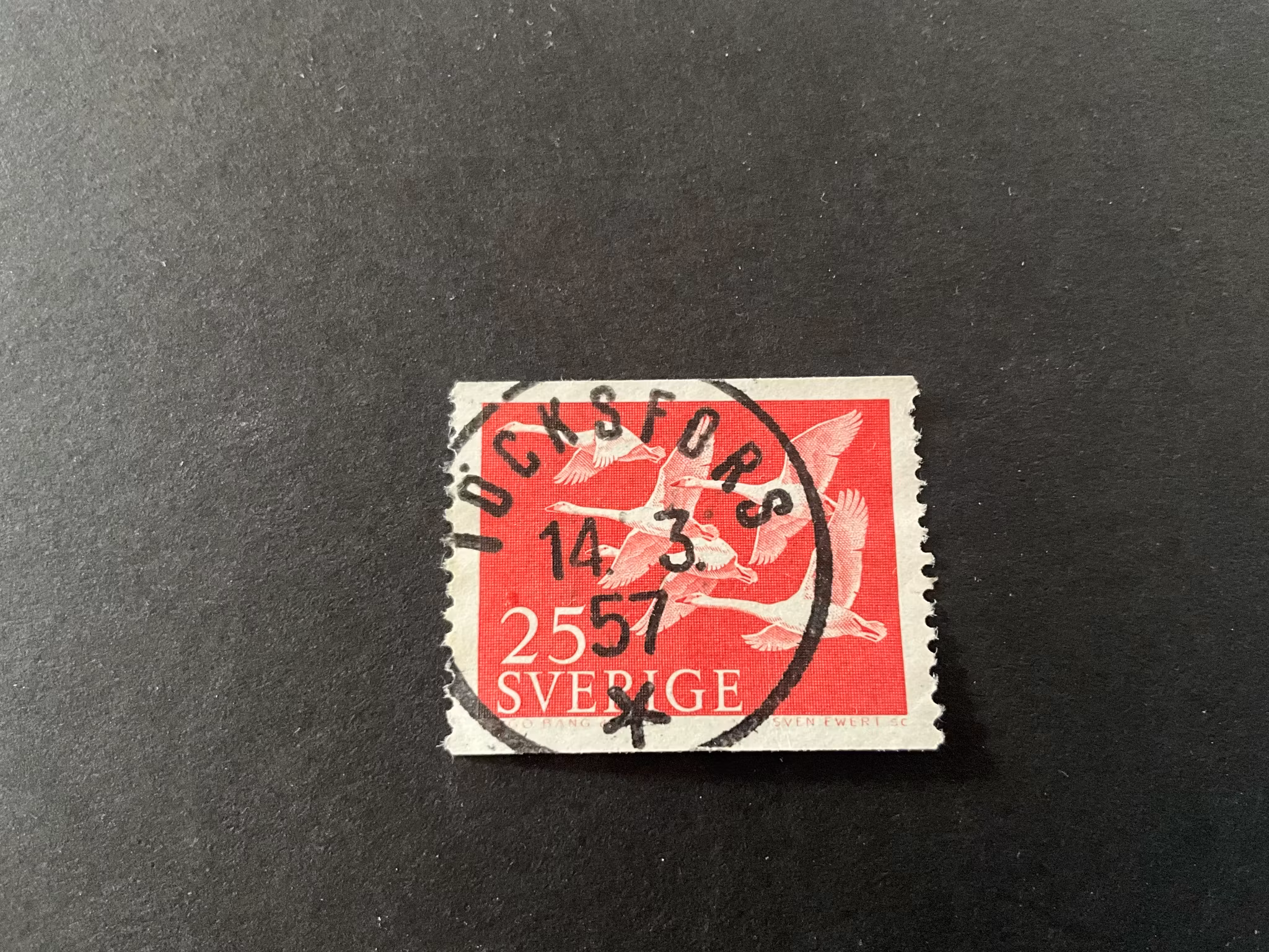 Norden I facit 481 praktstämplat TÖCKSFORS