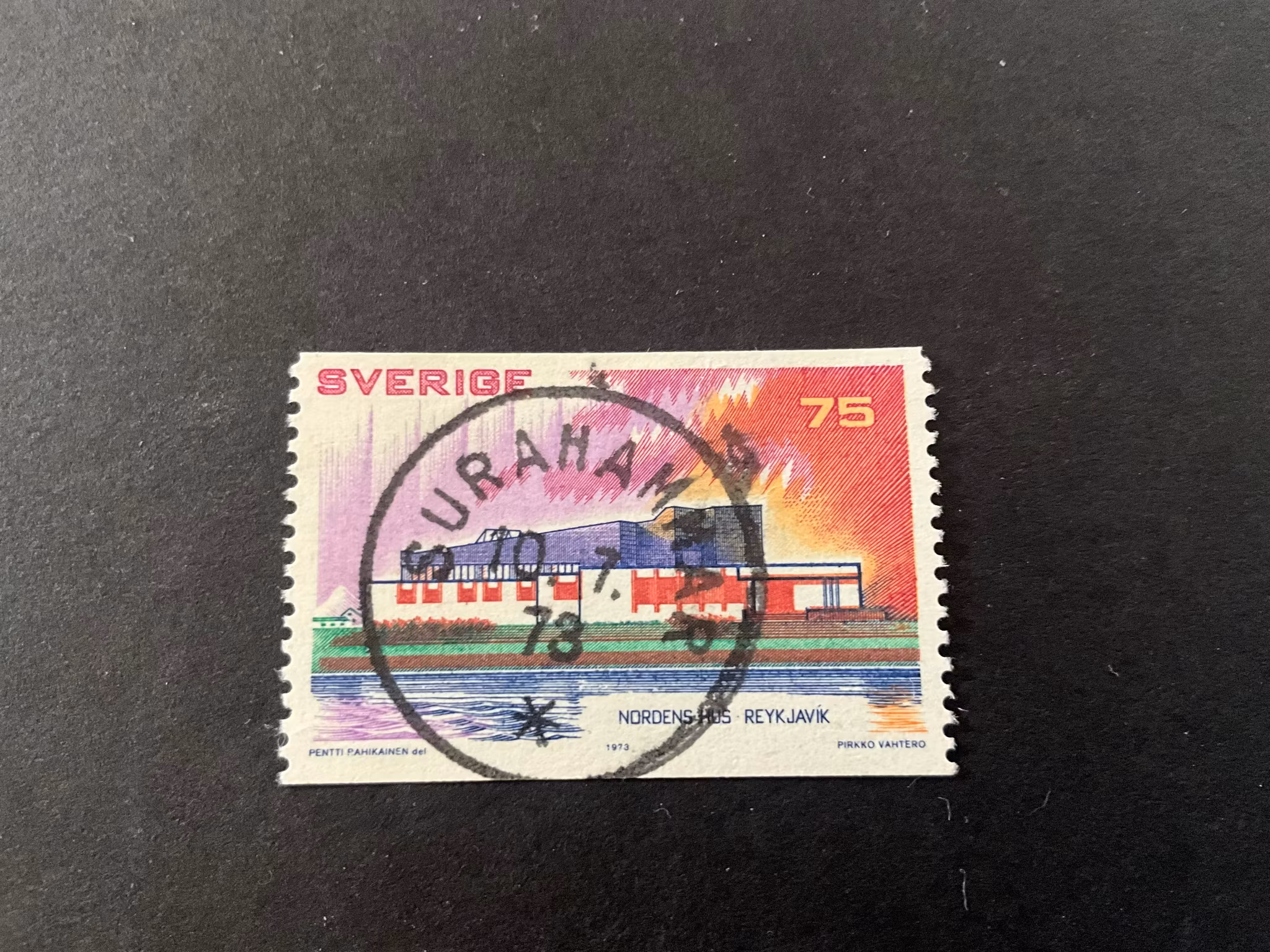 Norden III facit 825 praktstämplat SURAHAMMAR