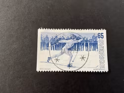 VM på skidor facit 857 lyxstämplat KÅGE