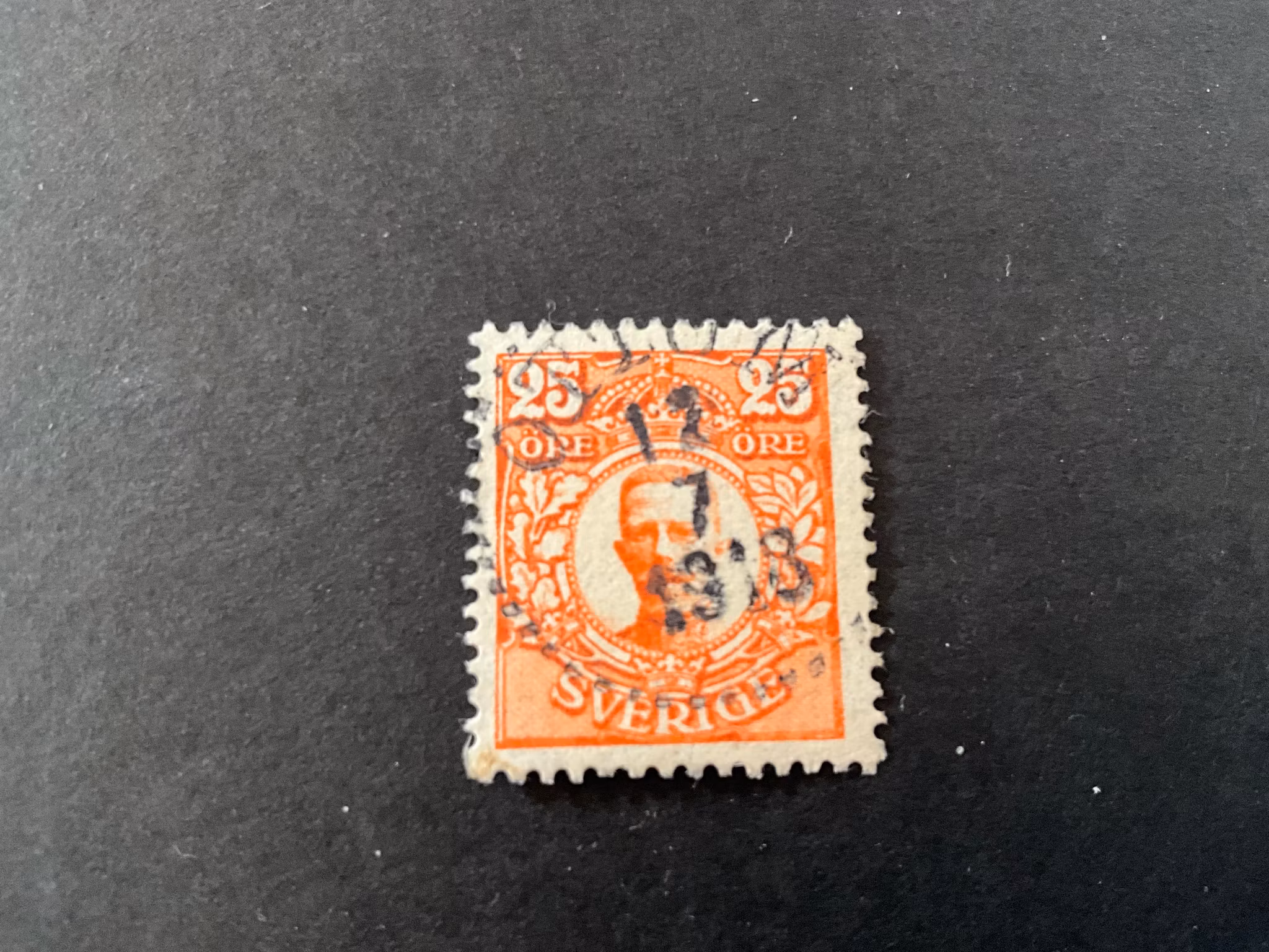 Gustaf V facit 86 praktstämplat ÖTTUM