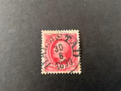 Oscar II facit 54 praktstämplat HALMSTAD