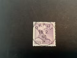 Gustaf V facit 273 B1 praktstämplat PKP 91
