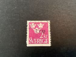 Tre kronor facit 308 praktstämplat UDDEVALLA 4
