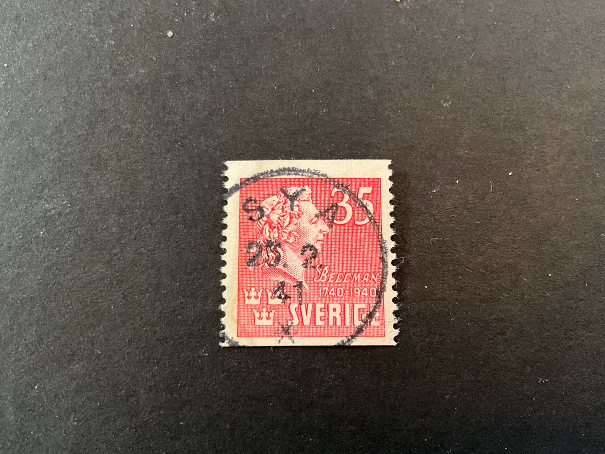 Bellman facit 325 praktstämplat SYA