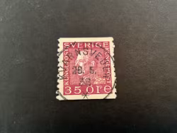 Gustaf V facit 187 praktstämplat KVARNSVEDEN