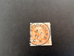 Gustaf V facit 277 praktstämplat STOCKHOLM 6