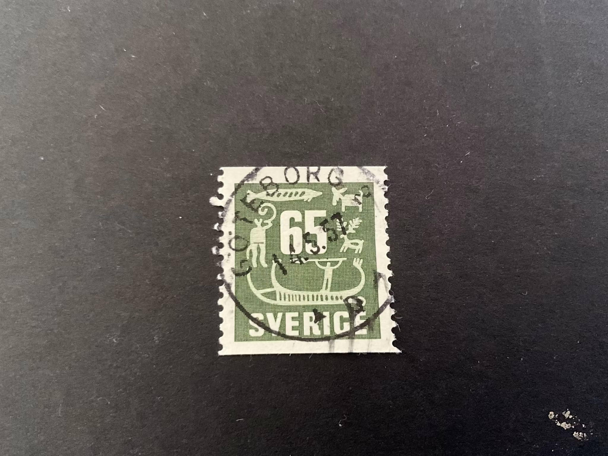 Hällristningar facit 461 praktstämplat GÖTEBORG 2