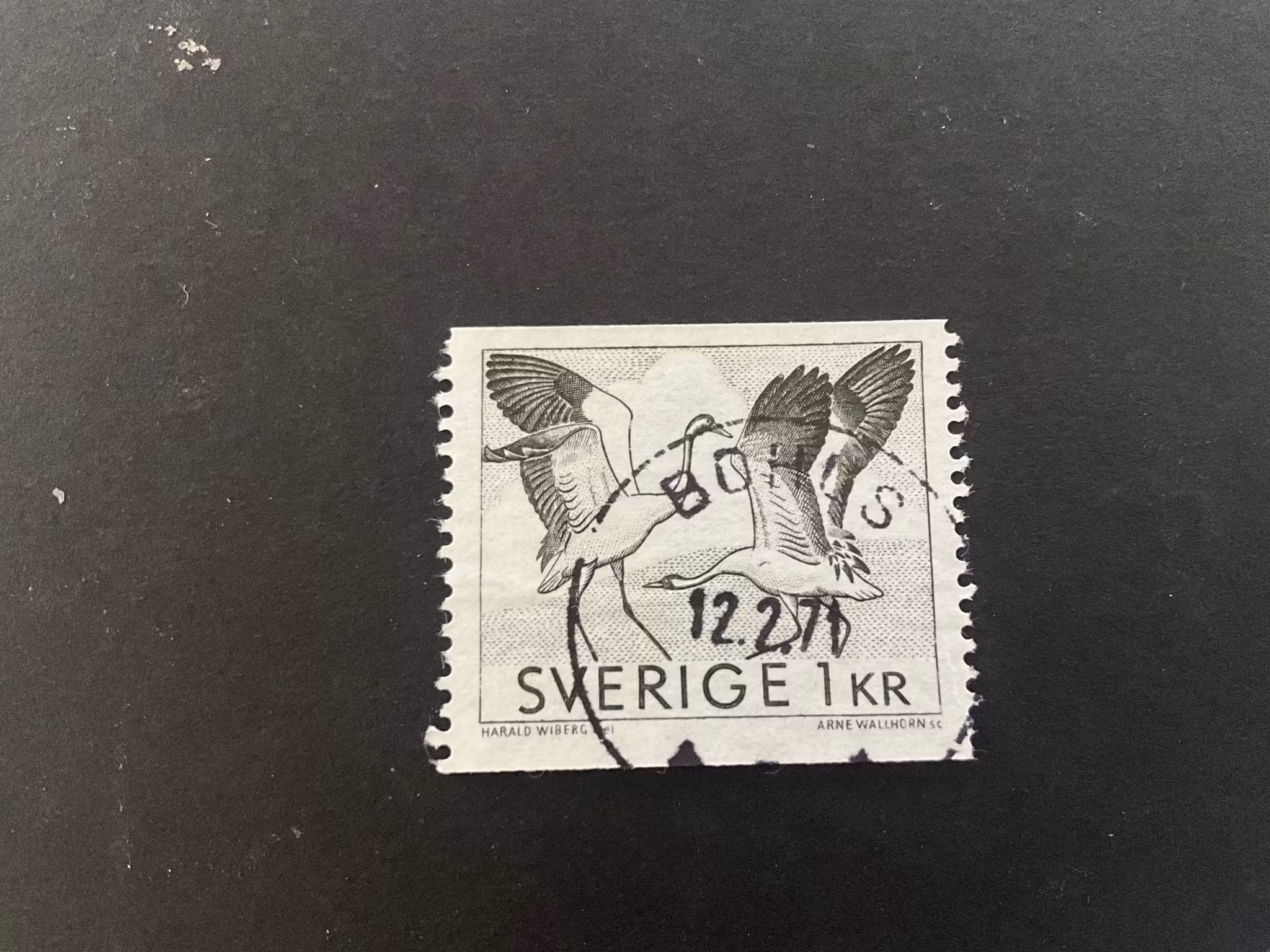 Trandans facit 621 praktstämplat BOHUS