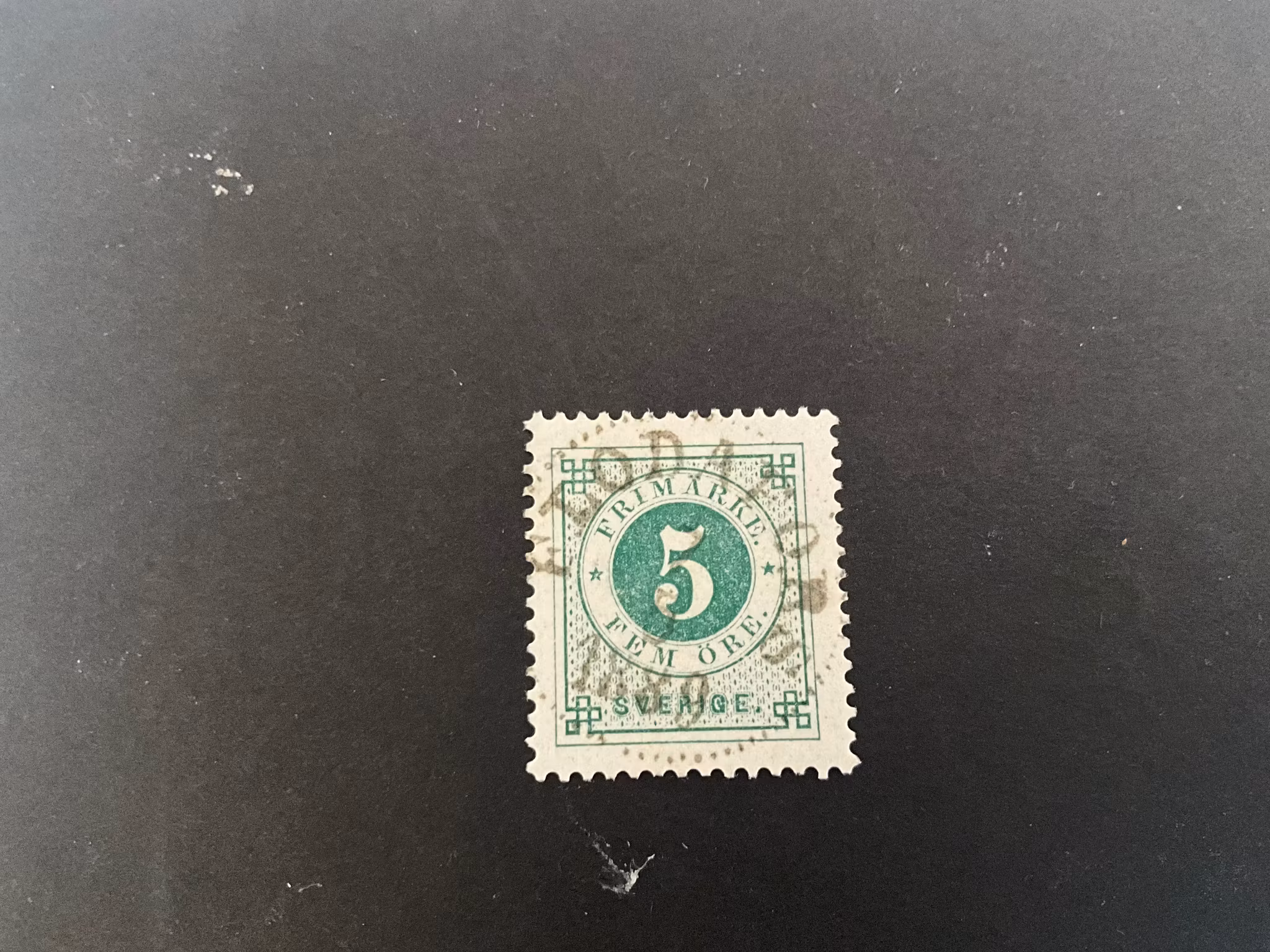 Ringtyp PH facit 43 praktstämplat FLODAFORS