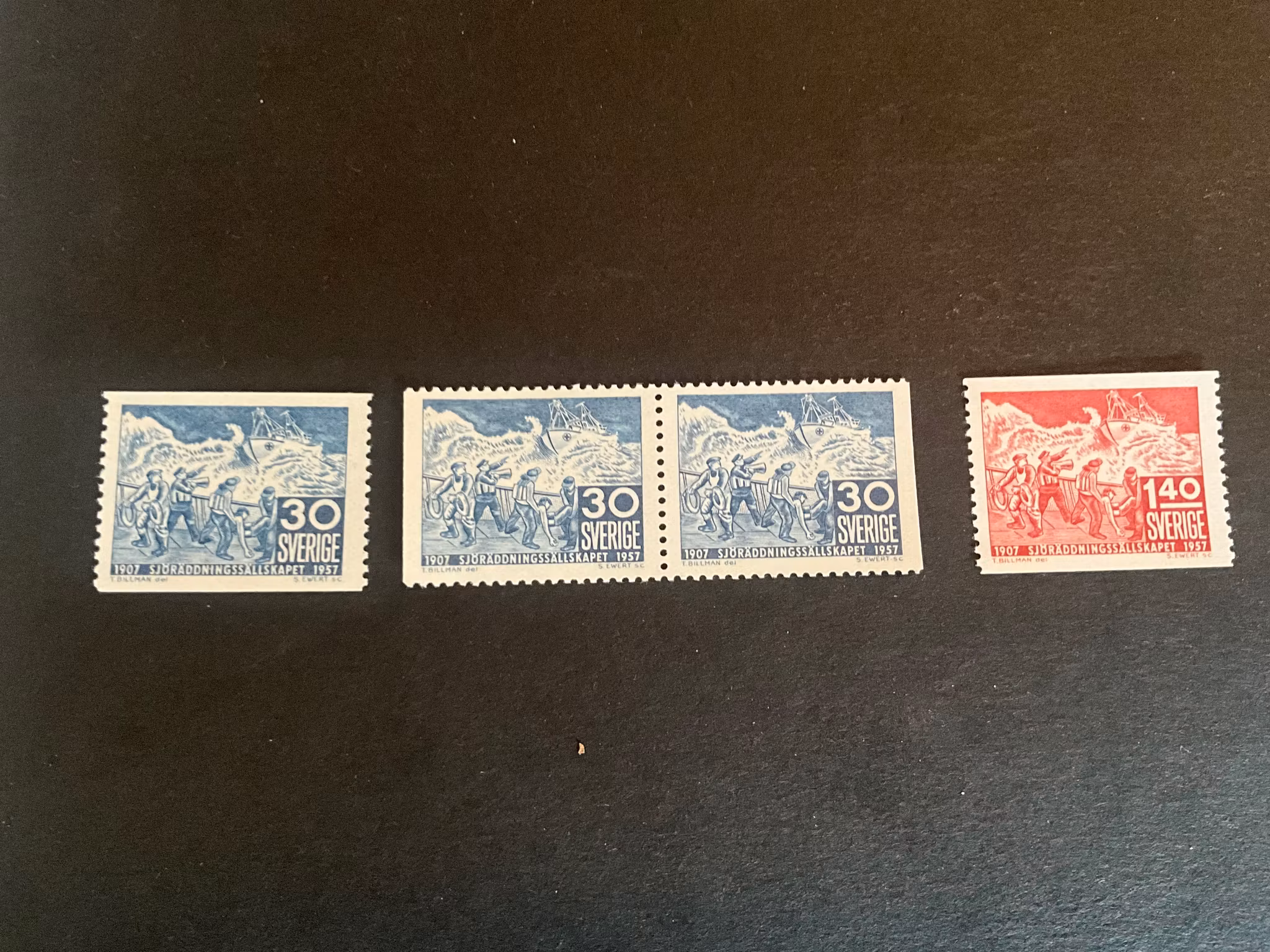 Sjöräddningssällskapet facit 486-487 postfrisk serie
